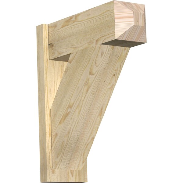 Ekena Millwork Traditional Rough Sawn Craftsman Outlooker, Douglas Fir, 8"W x 22"D x 26"H OUT08X22X26TRA04RDF - main